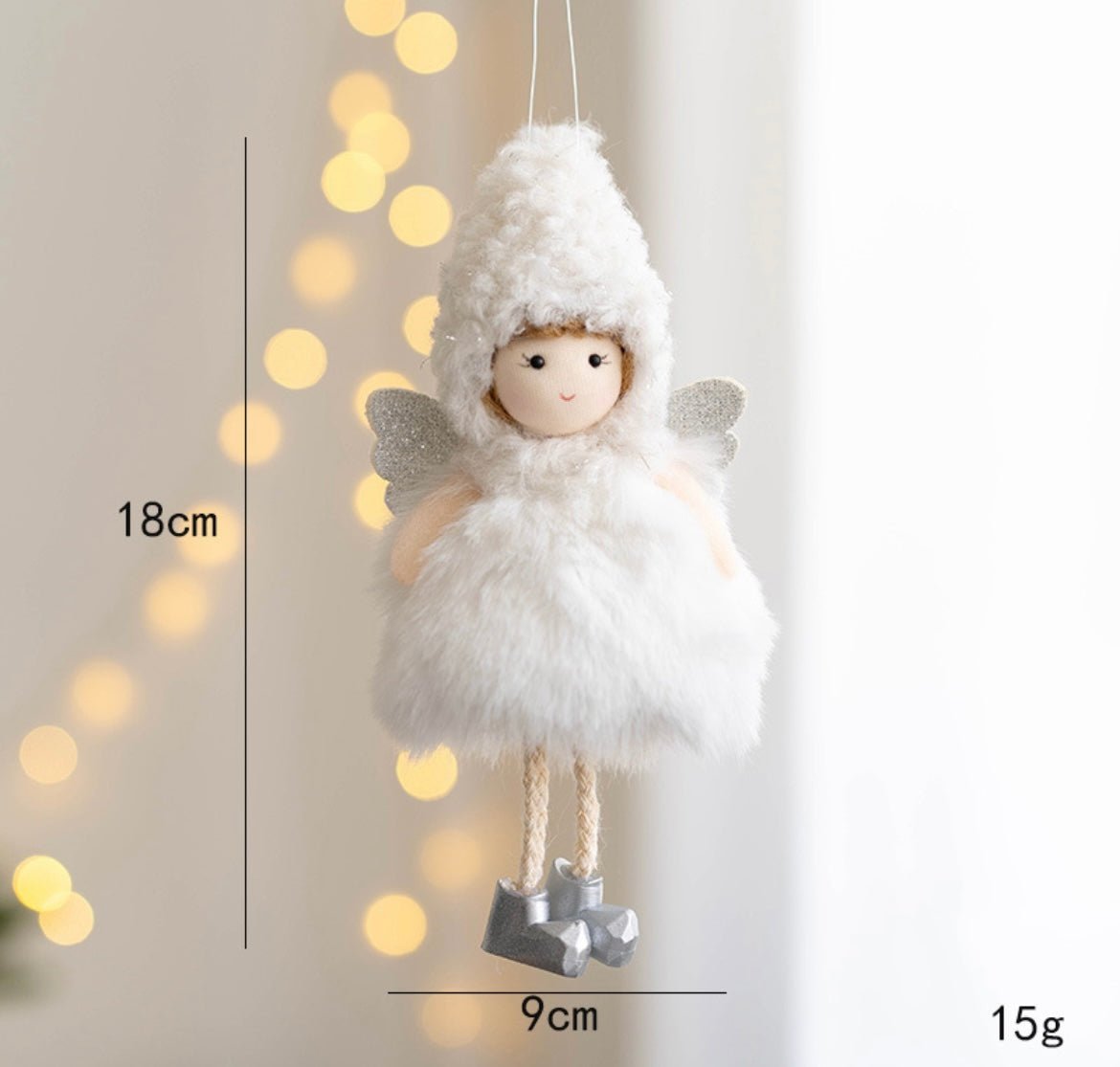 Handmade Little Angel: Fluffy Dress and Hat - Perfect Cute and Charming Gift for Girls. Ideal for Christmas, Valentine's, and Birthdays. Unique and Heartwarming Present for Her. - Simplidecor