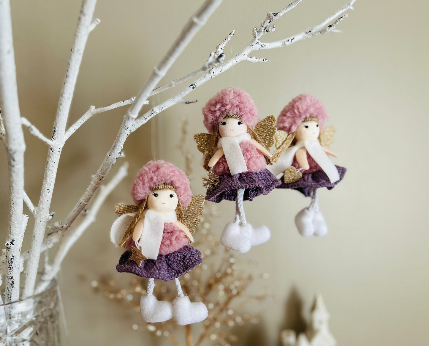 Purple Knit Skirt Set: Whimsical and Charming Gift for Girls - Ideal for Christmas, Valentine's, and Birthday Celebrations