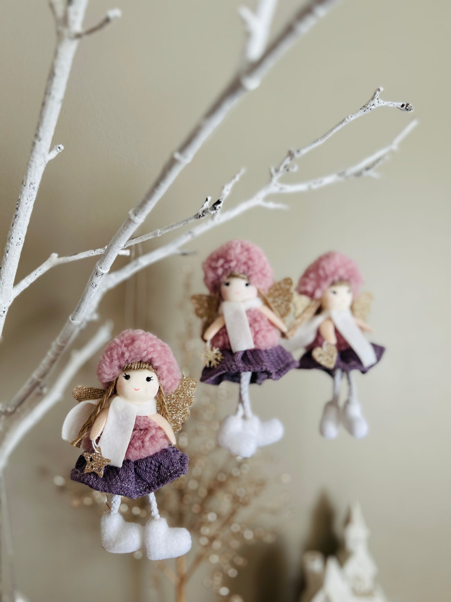 Purple Knit Skirt Set: Whimsical and Charming Gift for Girls - Ideal for Christmas, Valentine's, and Birthday Celebrations