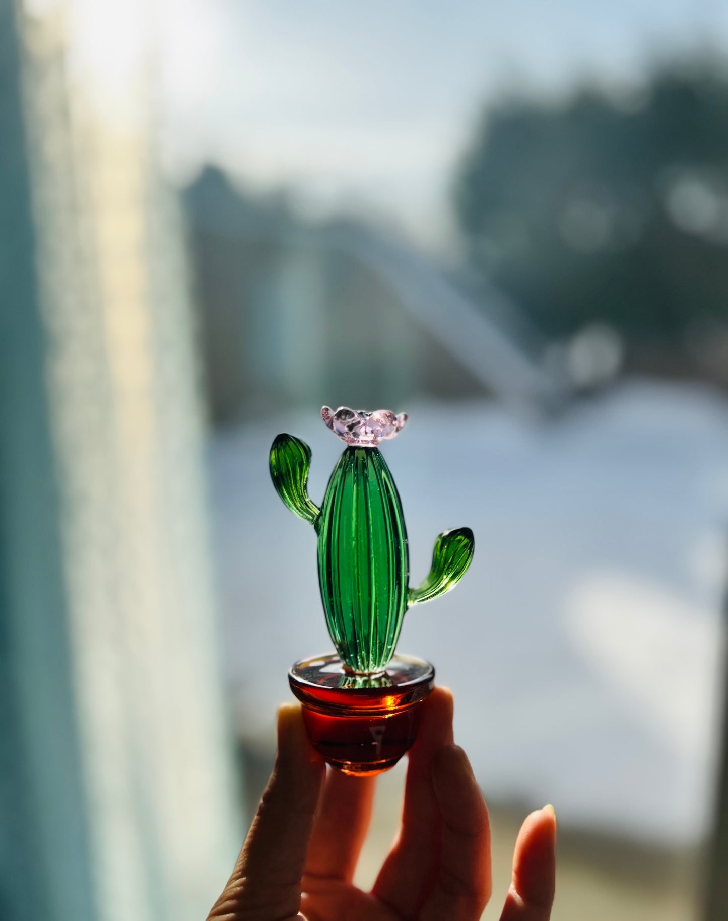 Elegant Liuli & Crystal Ornaments | Bird, Cactus & Swan Decor | Artistic Home Accents