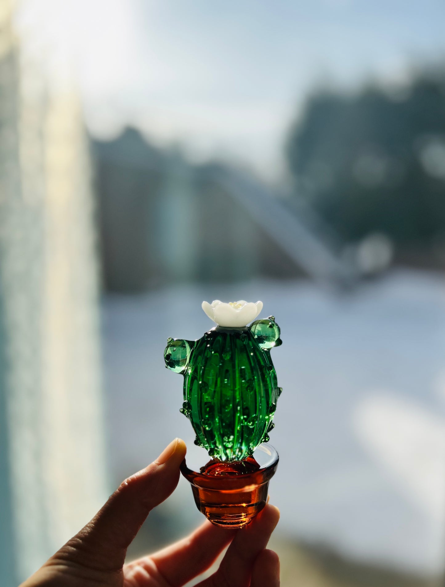 Elegant Liuli & Crystal Ornaments | Bird, Cactus & Swan Decor | Artistic Home Accents