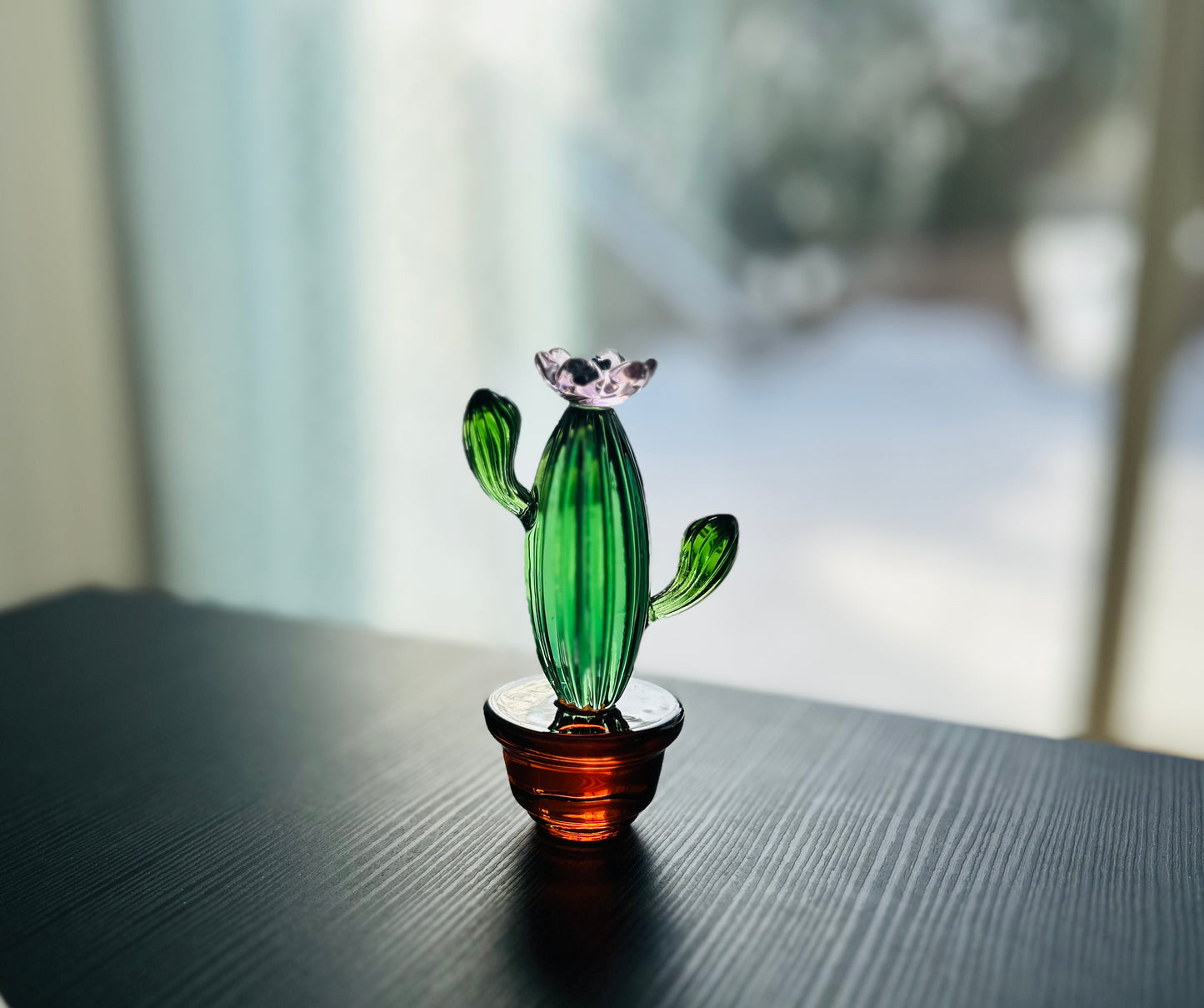 Elegant Liuli & Crystal Ornaments | Bird, Cactus & Swan Decor | Artistic Home Accents