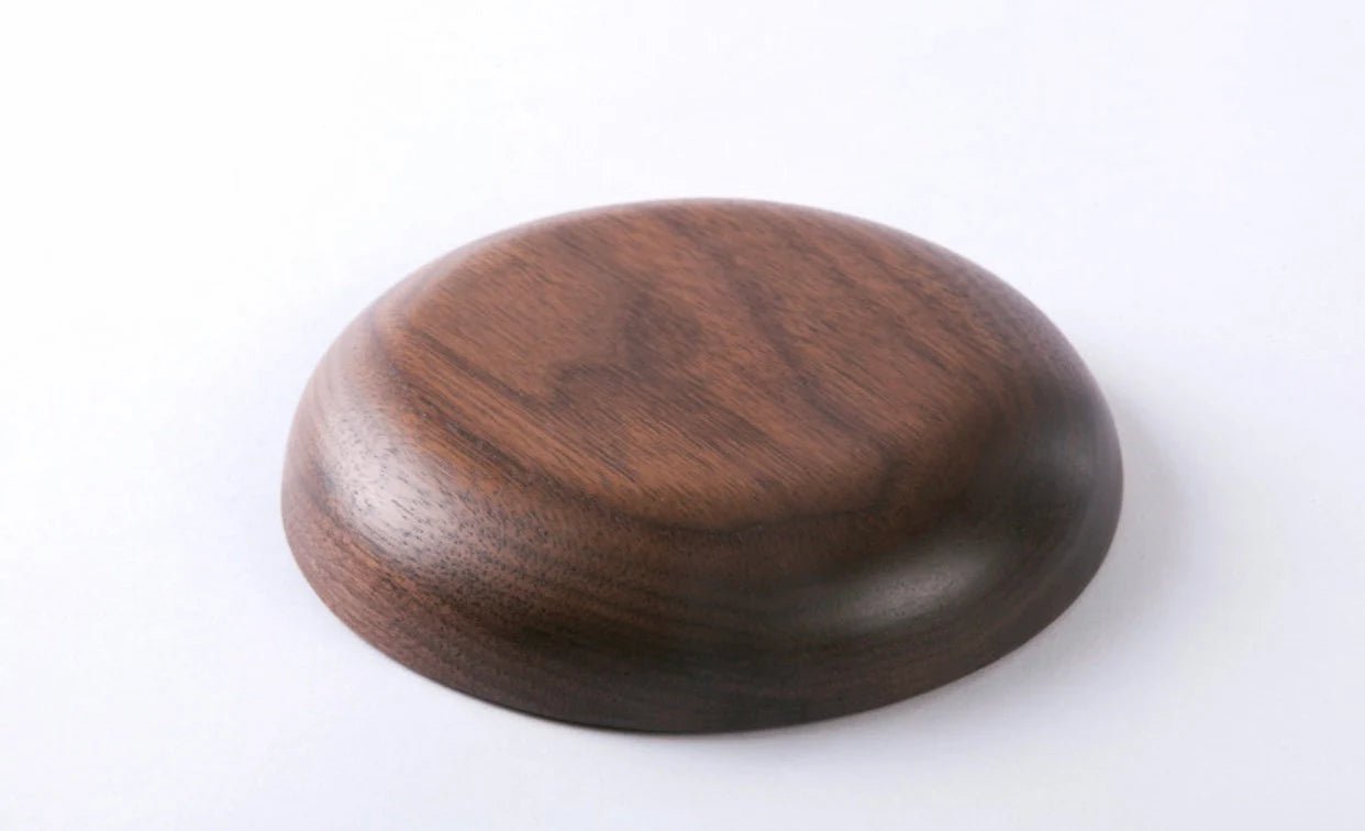 Beech & Walnut Wood Dining Plates – Minimalist Japanese Style Tableware, Round, Square & Rectangular - Simplidecor
