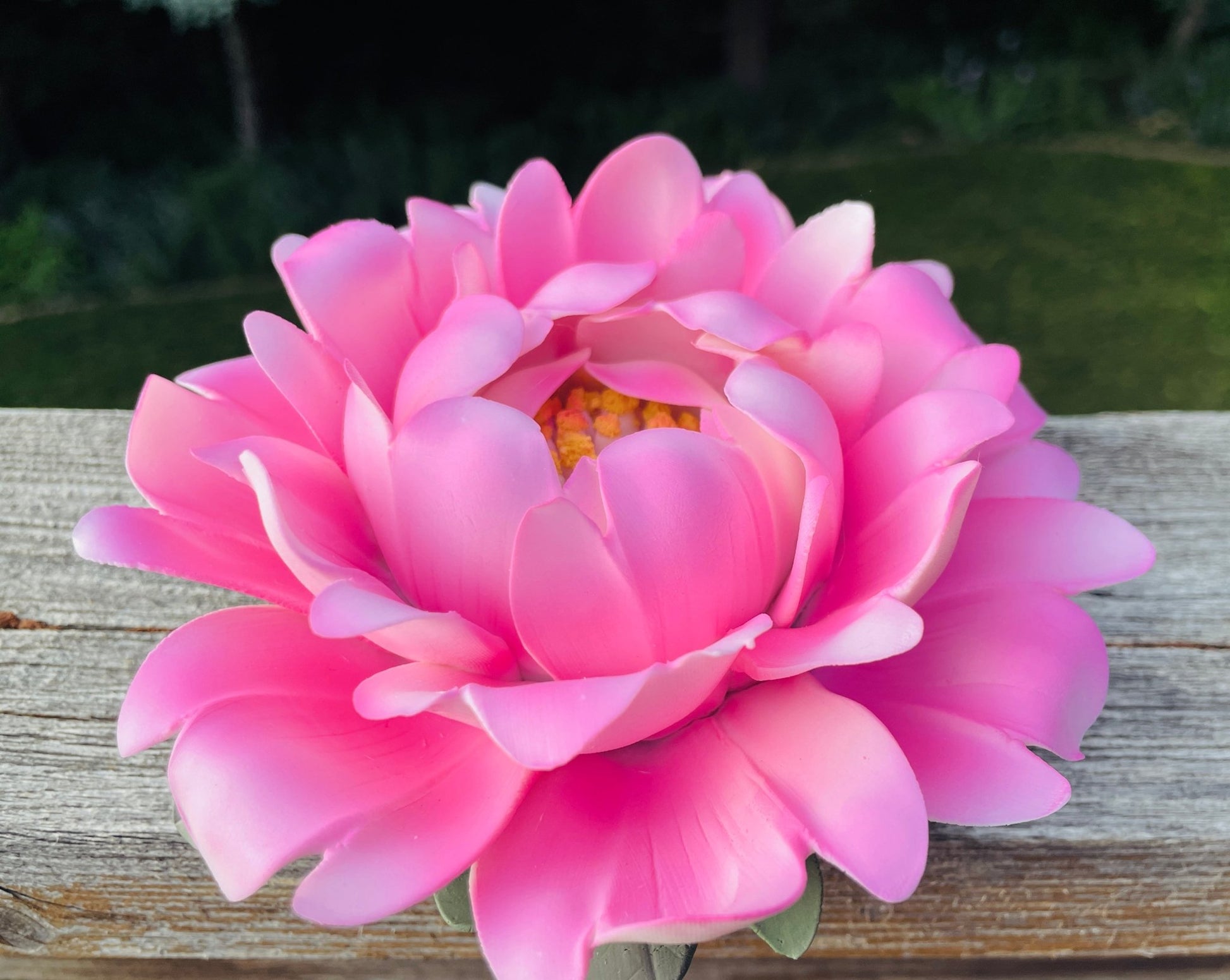 Blooming Tranquility: Handcrafted Ceramic Peony Flower Incense Holder – A Beautiful Home Accent for Yoga, Meditation, and Thoughtful Gifting - Simplidecor