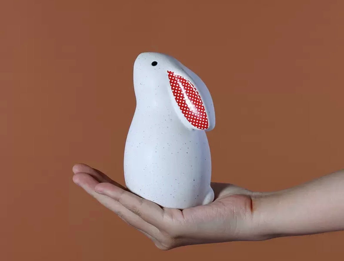 Ceramic Bunny Delight: Whimsical Decor for Home and Office – Perfect for New Homes, Weddings, and Festive Gifts - Simplidecor