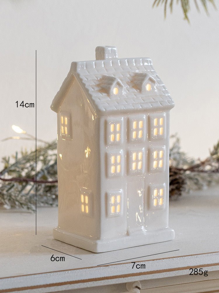 Ceramic LED Houses: Magical Christmas Decor and Gifts - Simplidecor