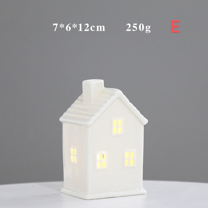 Ceramic LED Houses: Magical Christmas Decor and Gifts - Simplidecor