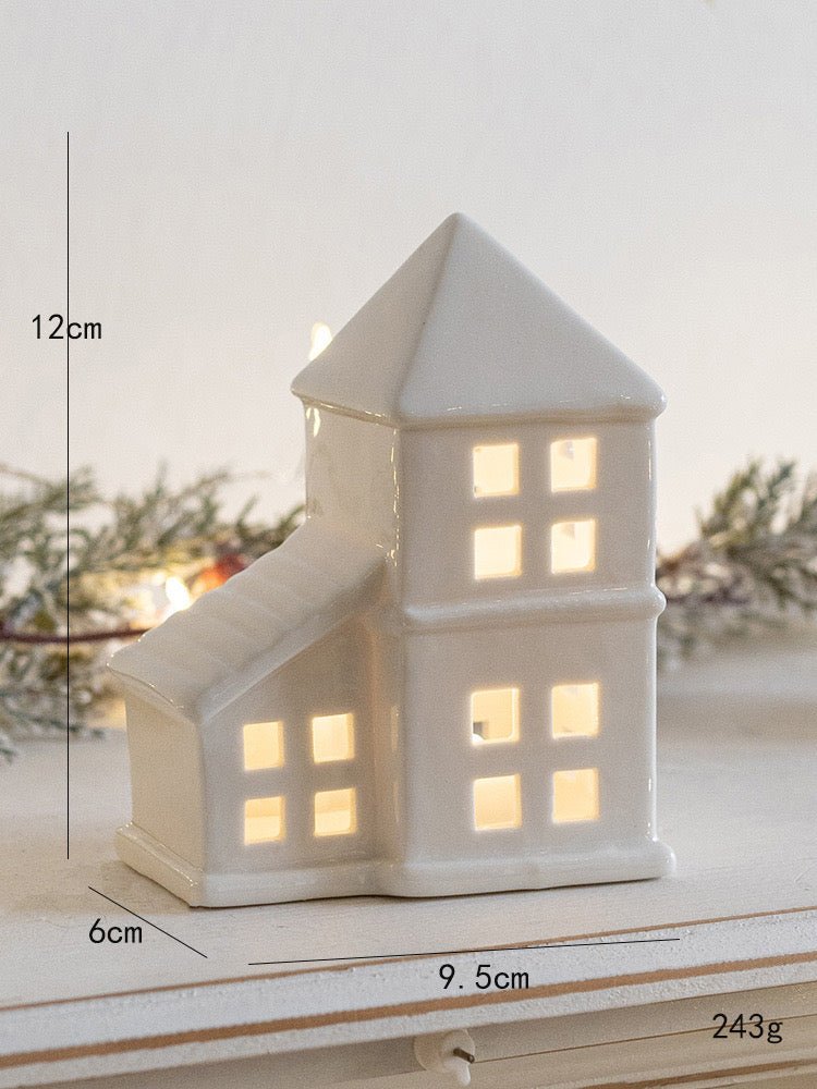Ceramic LED Houses: Magical Christmas Decor and Gifts - Simplidecor