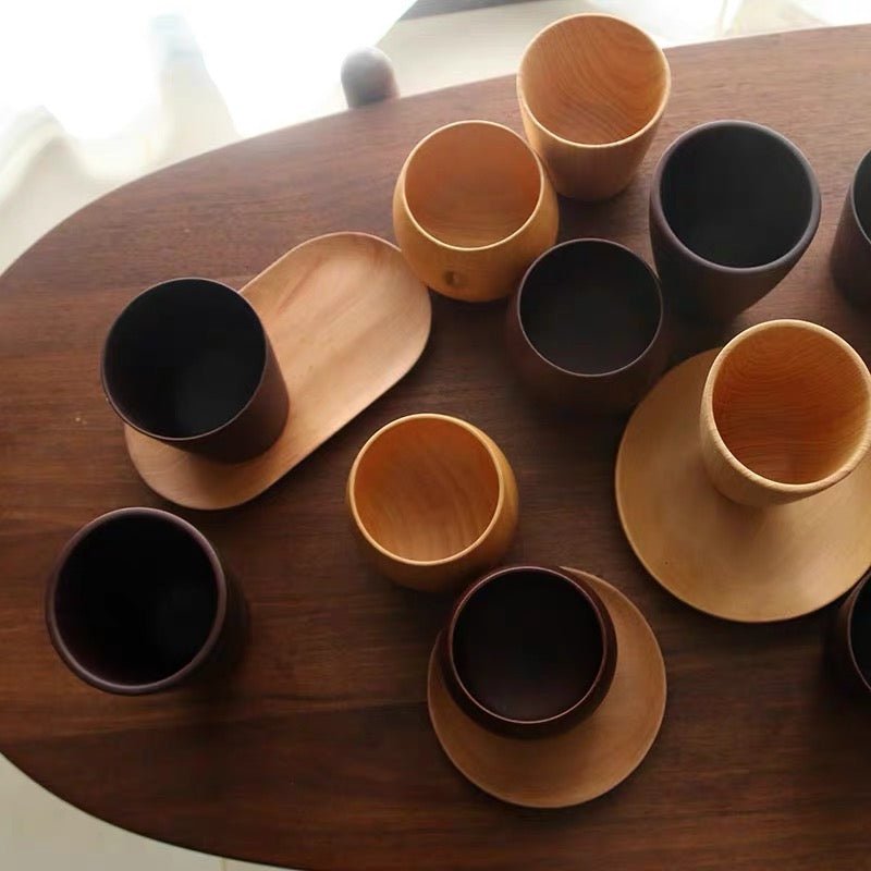 Elevate Daily Rituals with Our Handcrafted Wooden Cup Collection - Timeless Elegance and Joy in Every Sip - Simplidecor