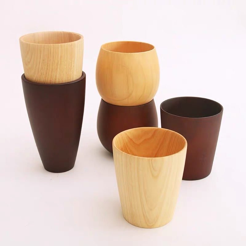 Elevate Daily Rituals with Our Handcrafted Wooden Cup Collection - Timeless Elegance and Joy in Every Sip - Simplidecor