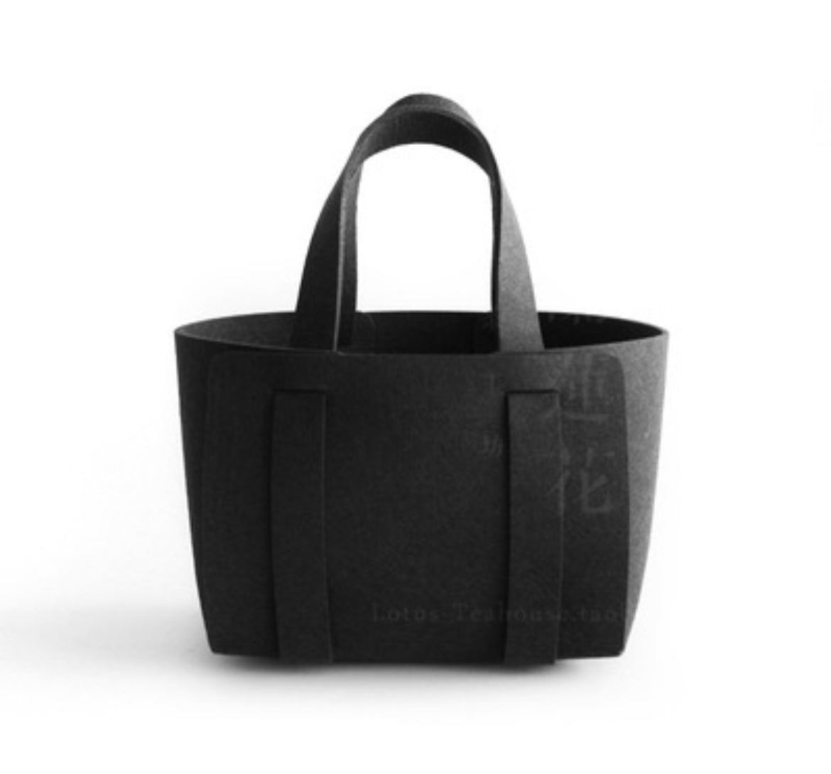 Elevate Everyday Style: Large Felt Tote Shoppers Bag for Craft, Knitting, and More – Stylish, Functional, and Easy to Fold! - Simplidecor
