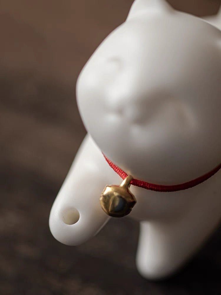 Elevate Your Space with Tranquility: White Jade Handcrafted Ceramic Cat Incense Holder – Ideal for Home and Study Décor, a Perfect Gift - Simplidecor