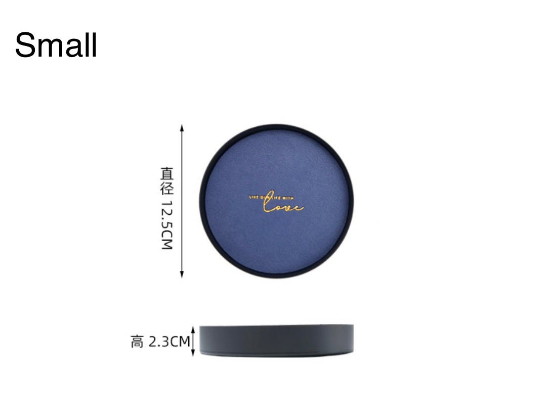 Enhance Your Home Decor with the Stylish Luxury of our Morandi Tray – Geometric Leather and Metal Design for Elegant Organization and a Perfect Gift! - Simplidecor