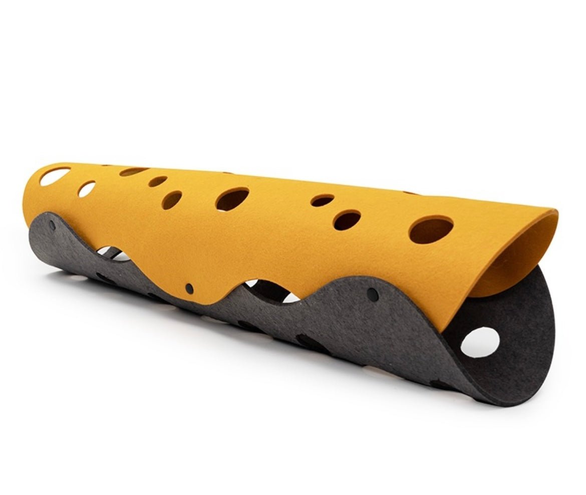 Explore Endless Pet Fun with Our Snap - On Felt Tunnel – Easy Assembly, Stylish Design, and Compact Storage for Happy Pets and Chic Home Décor! 🐾🌈 #PetTunnel #EasyAssembly #StylishPetToys - Simplidecor