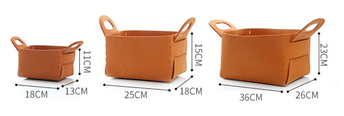 Felt Organizer Series: Elevate Your Space with Stylish and Functional Storage Solutions - Simplidecor