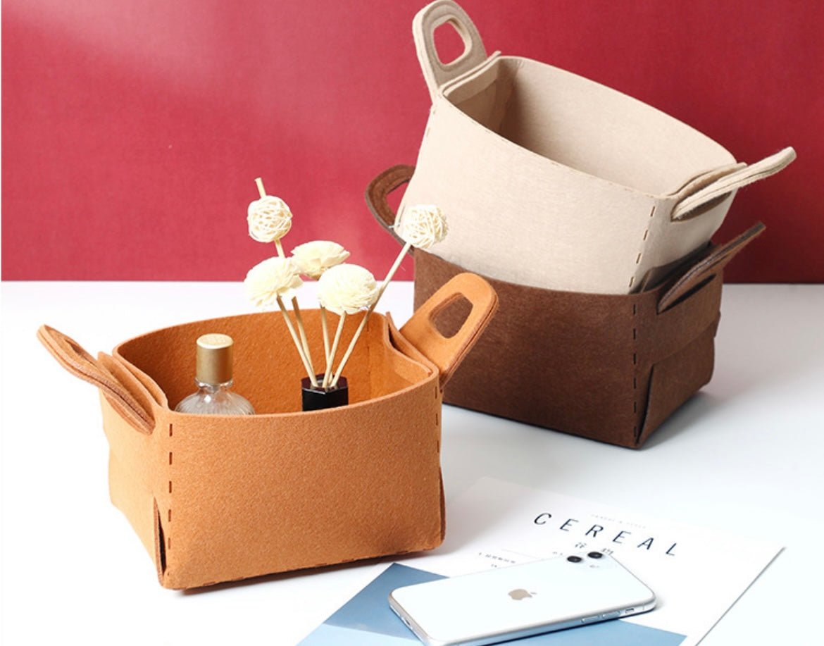 Felt Organizer Series: Elevate Your Space with Stylish and Functional Storage Solutions - Simplidecor