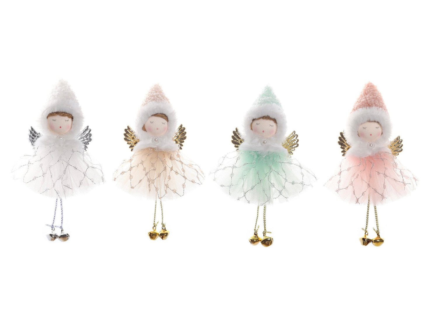 Handcrafted Angel Doll Pendant: Charming Surprise Gift for Girls - Ideal for Holidays and Birthdays, Handmade Fairy Canada. - Simplidecor