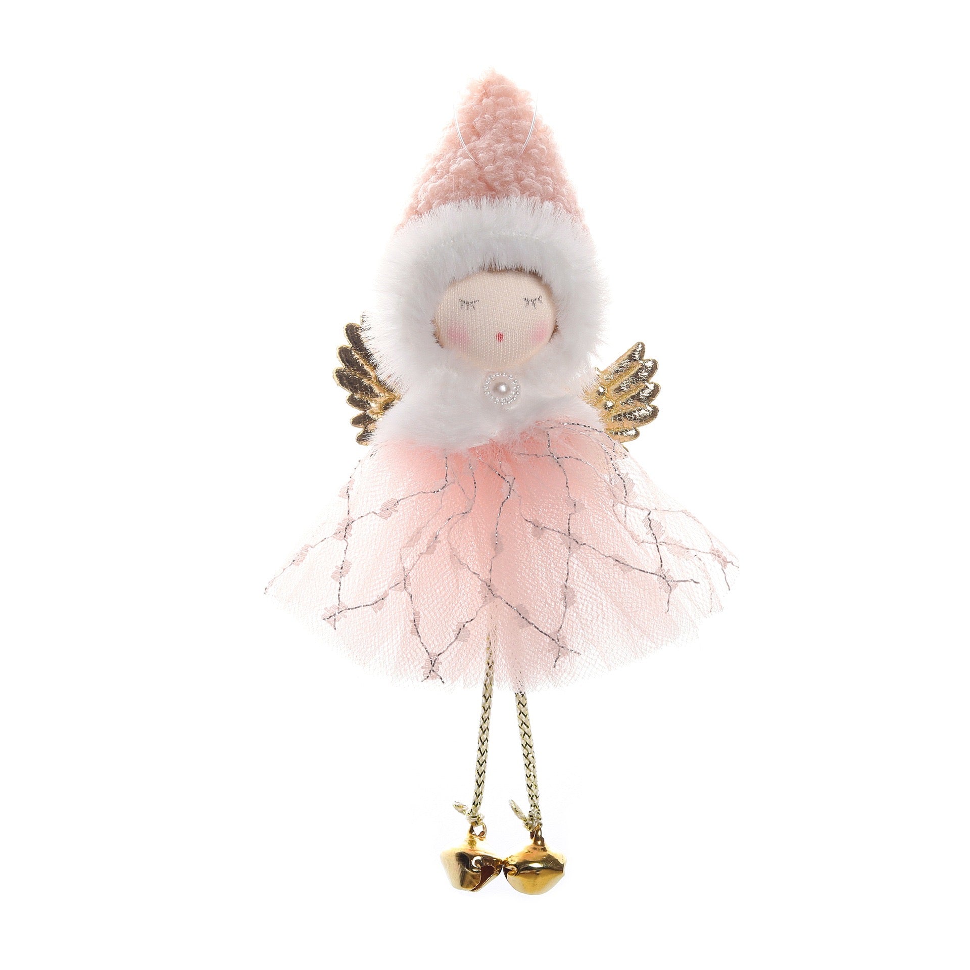 Handcrafted Angel Doll Pendant: Charming Surprise Gift for Girls - Ideal for Holidays and Birthdays, Handmade Fairy Canada. - Simplidecor