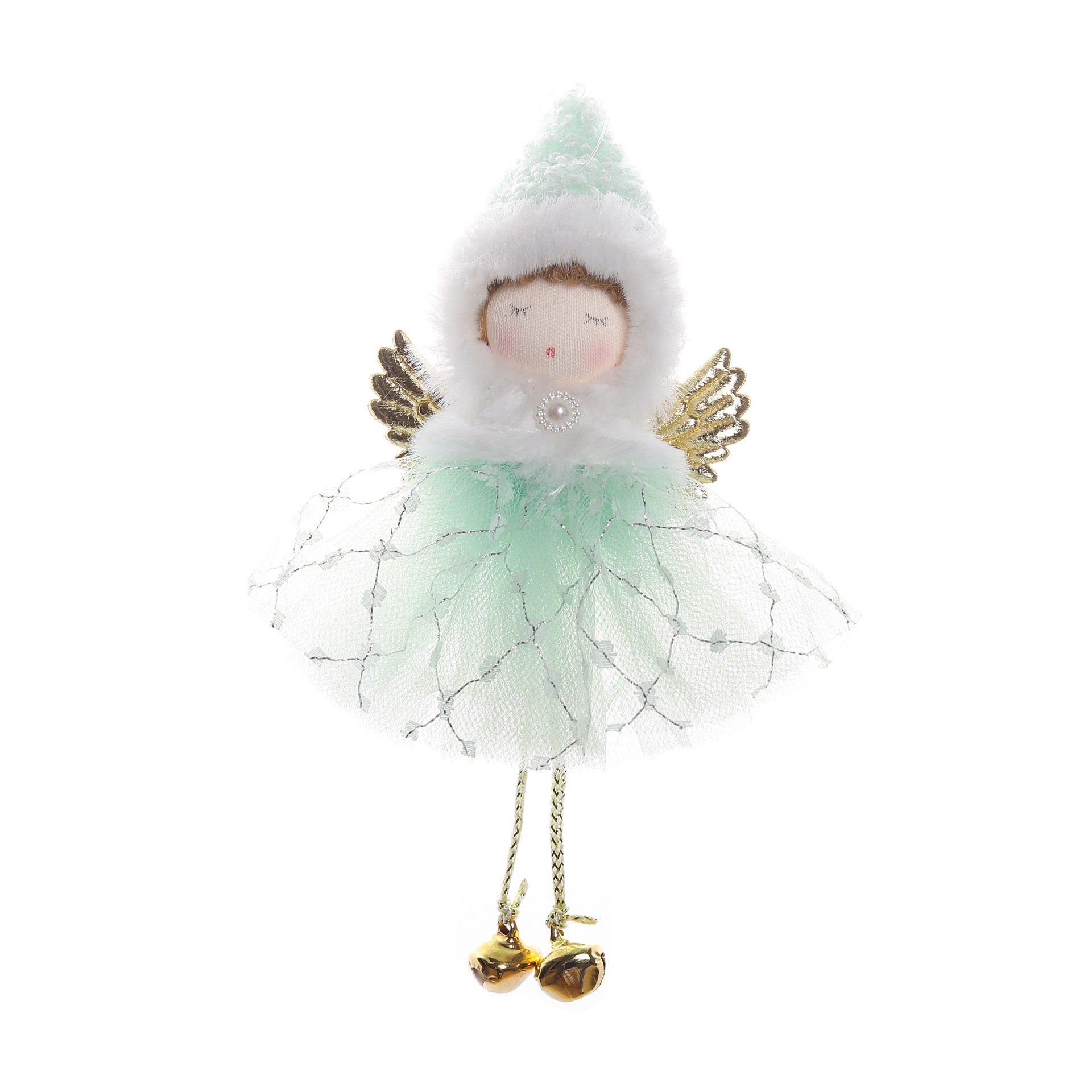 Handcrafted Angel Doll Pendant: Charming Surprise Gift for Girls - Ideal for Holidays and Birthdays, Handmade Fairy Canada. - Simplidecor