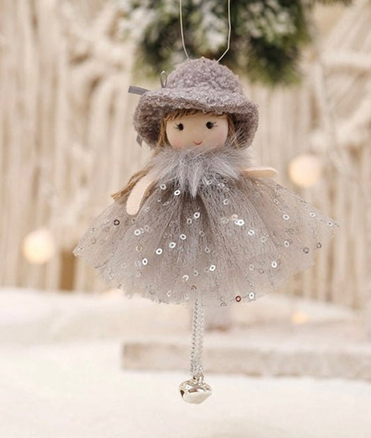 Handcrafted Angel Dolls: Perfect Surprise Gifts in Pink, Gray, and White for Birthdays and Special Occasions. Handmade Fairy Canada. - Simplidecor