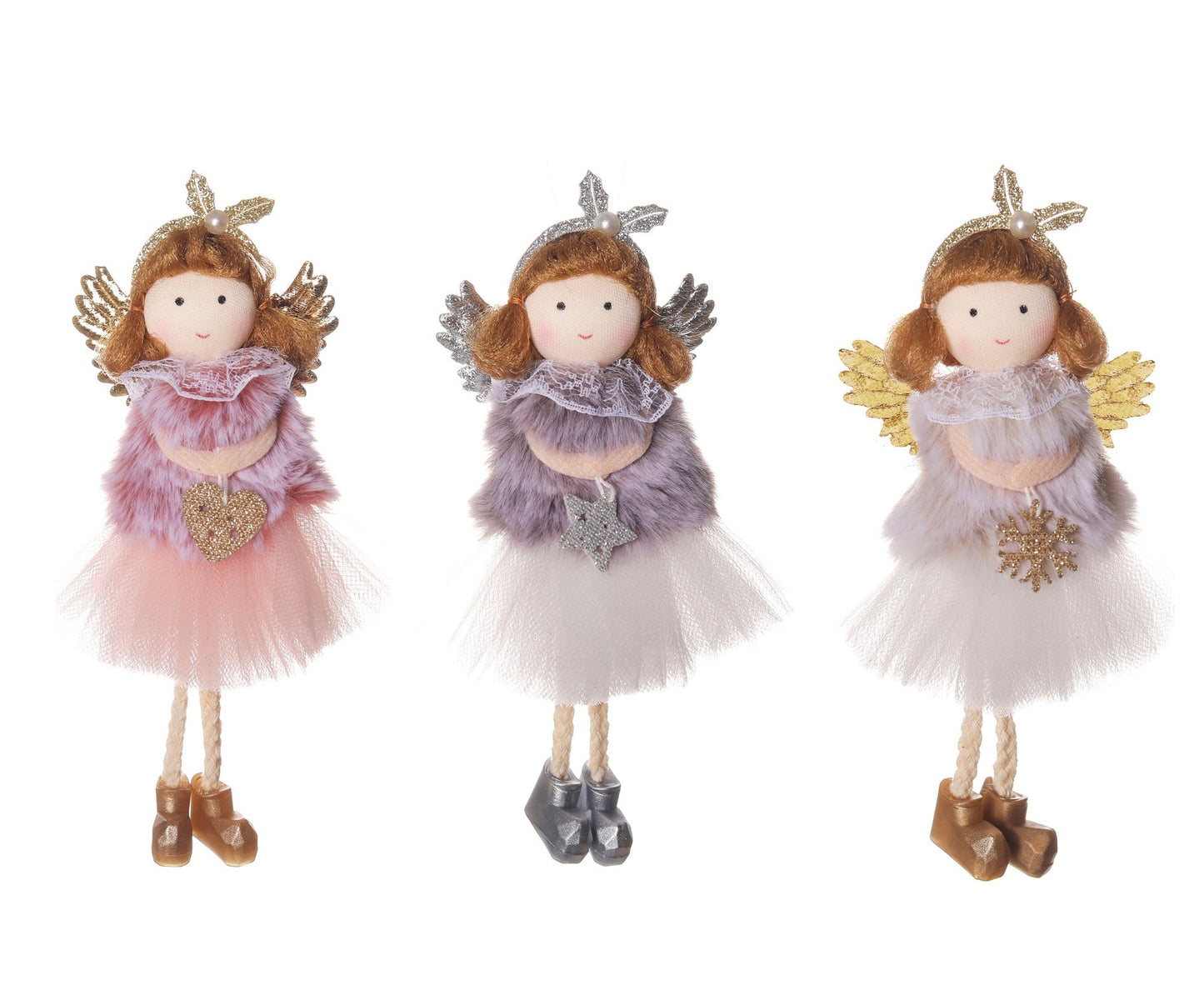 Handcrafted Angel Figurine Pendant: A Delightful Surprise Gift for Girls - Perfect for Christmas or Birthdays! Handmade Fairy Canada. - Simplidecor