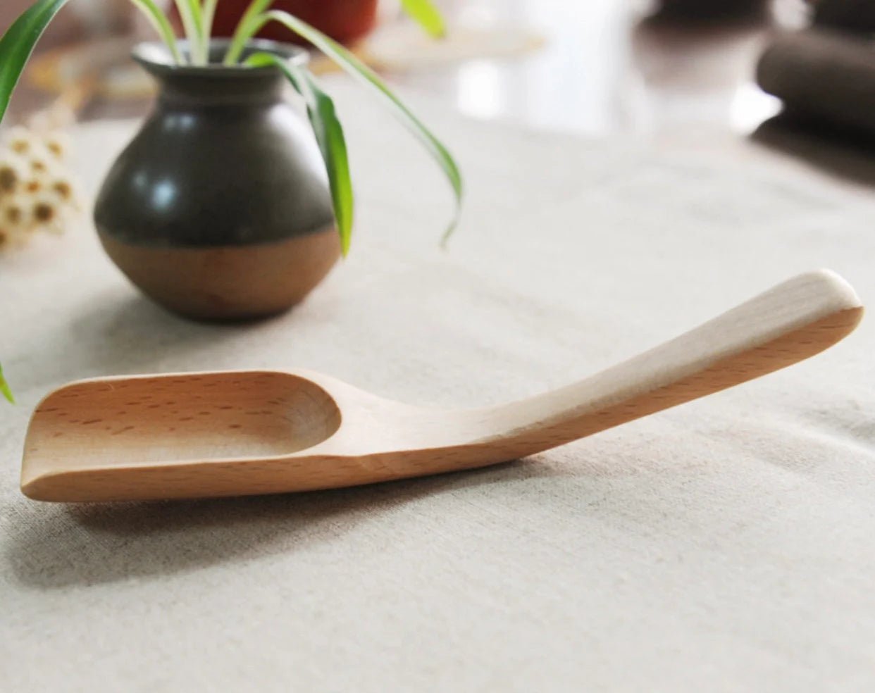 Handcrafted Beech & Walnut Wood Tea & Coffee Spoons – Eco - friendly, Elegant Everyday Essentials - Simplidecor