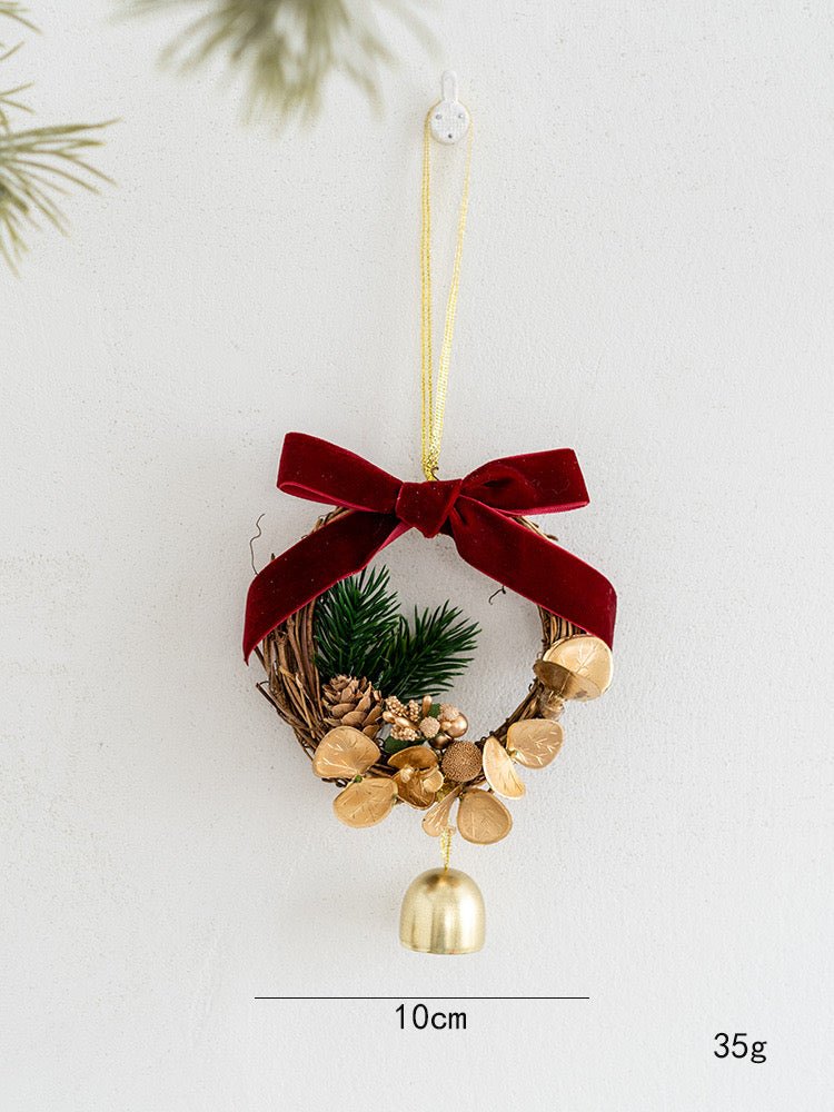 Handmade Christmas Car Hanging Ornament & Door Decoration – Elegant Holiday Decor for Festive Atmosphere - Simplidecor
