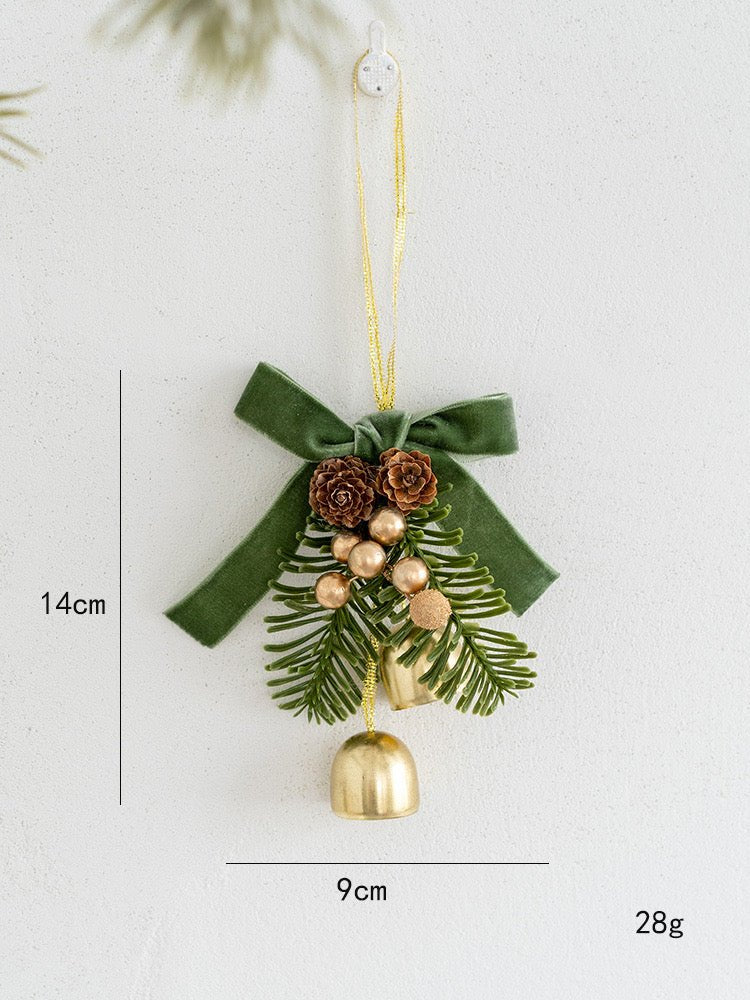 Handmade Christmas Car Hanging Ornament & Door Decoration – Elegant Holiday Decor for Festive Atmosphere - Simplidecor