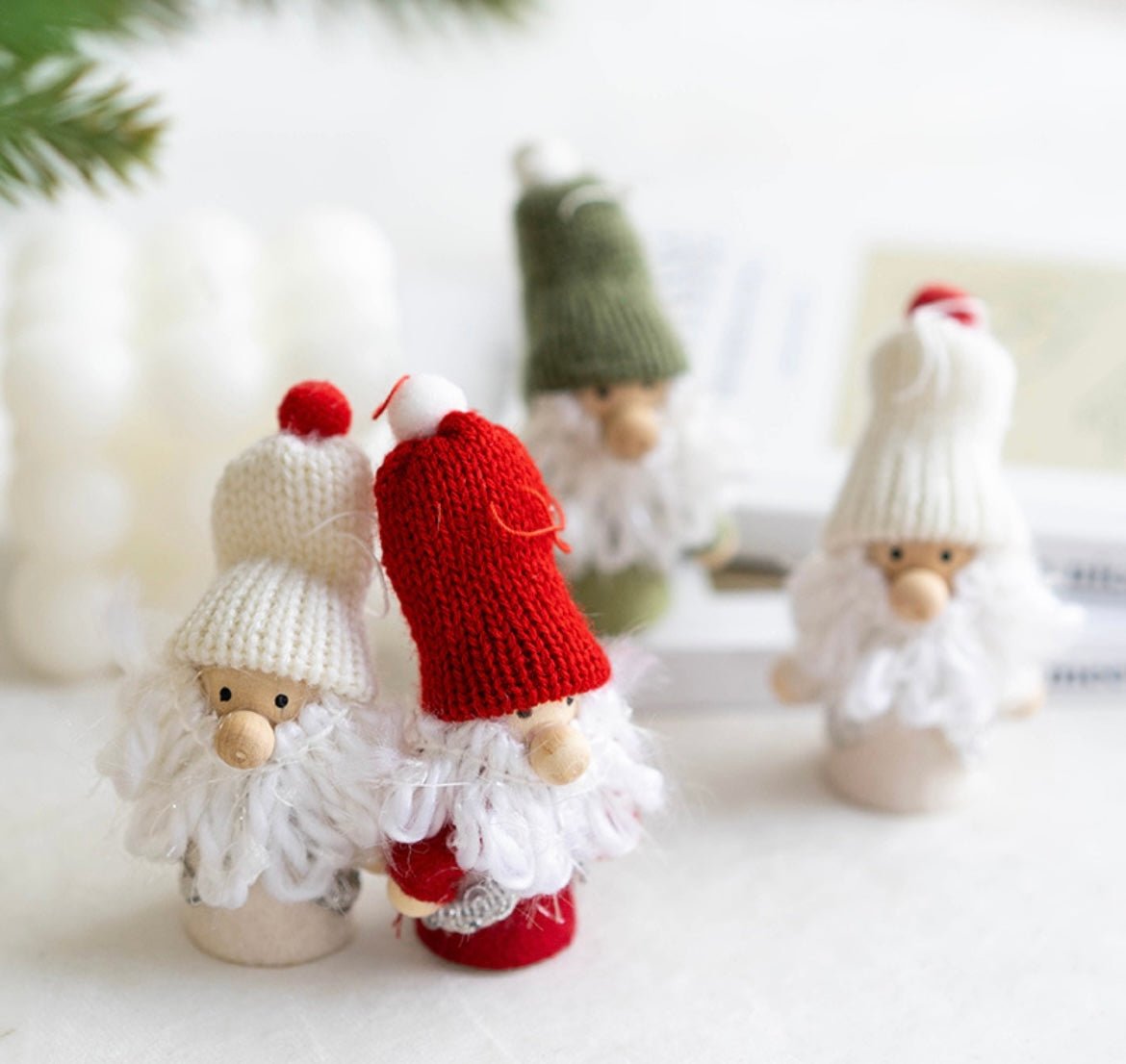 Handmade gnomes - delightful companions meticulously crafted for charm. These cute and unique designs make them the perfect whimsical addition to your space or ideal as a distinctive and charming gift - Simplidecor