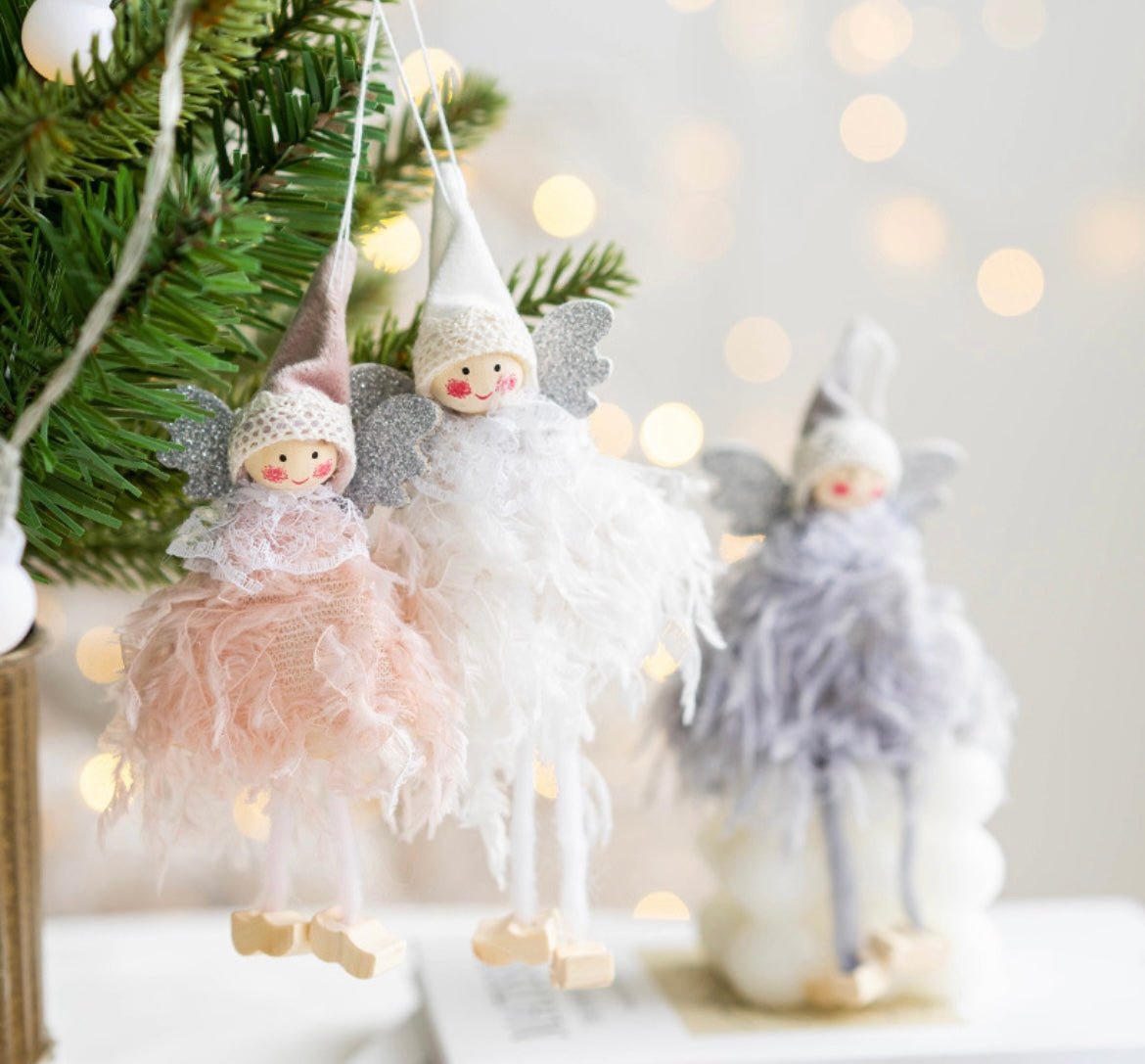 Handmade Lace Skirt Little Angel: Charming Pink, Grey, and White Colors - Perfect Gift for Her or Girls. Exquisite Craftsmanship for a Thoughtful and Unique Present. - Simplidecor