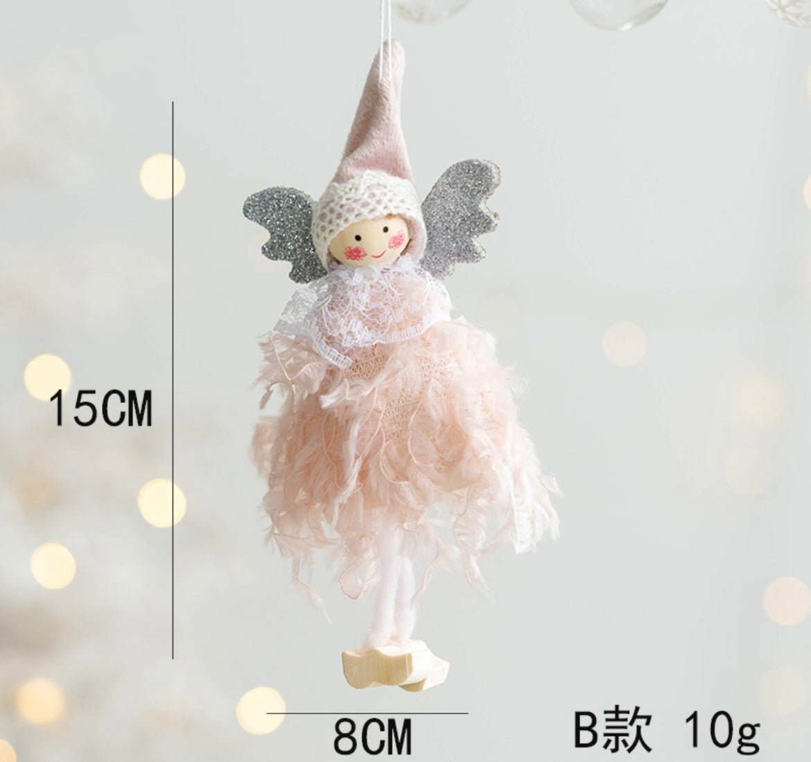 Handmade Lace Skirt Little Angel: Charming Pink, Grey, and White Colors - Perfect Gift for Her or Girls. Exquisite Craftsmanship for a Thoughtful and Unique Present. - Simplidecor