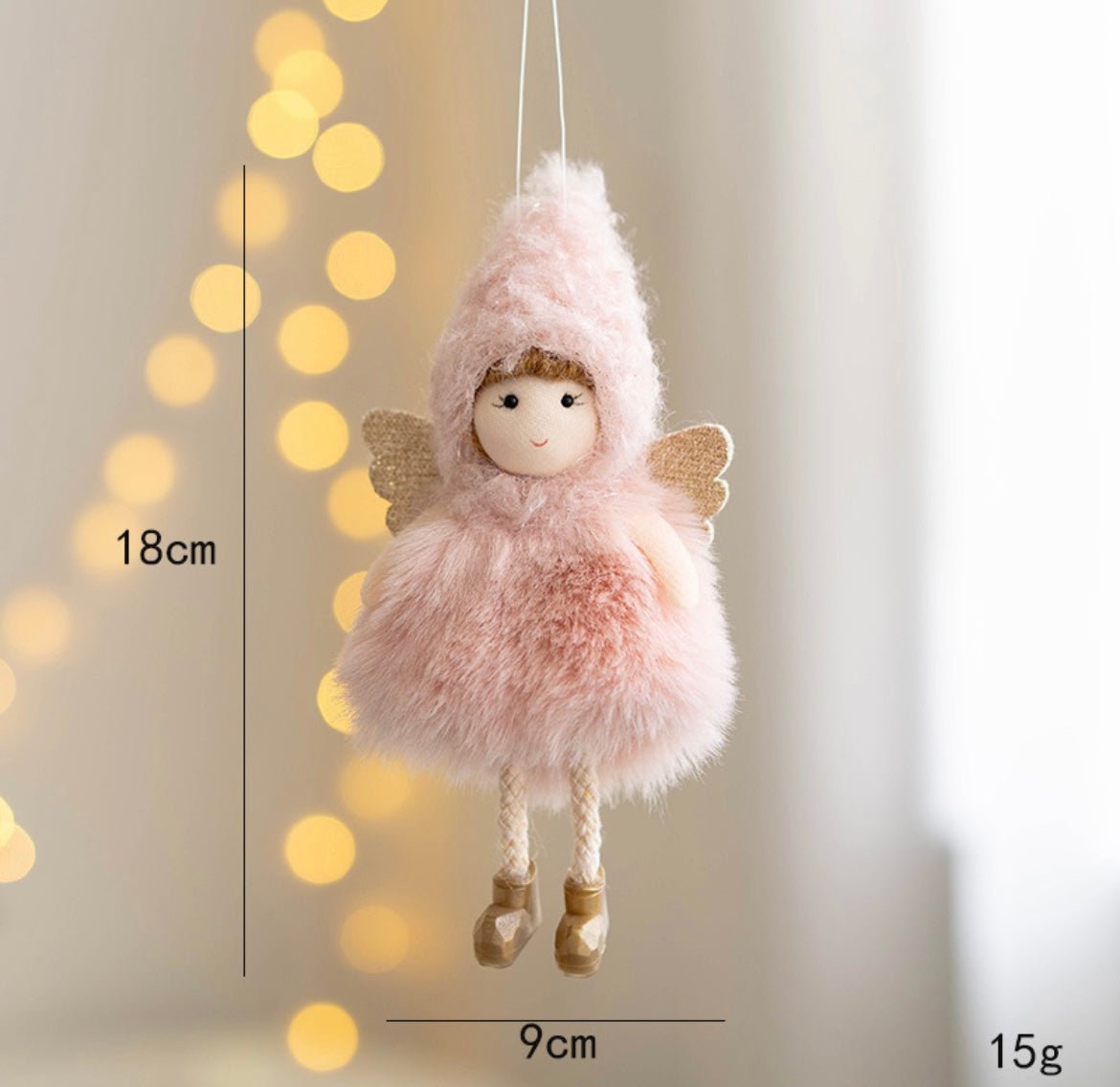 Handmade Little Angel: Fluffy Dress and Hat - Perfect Cute and Charming Gift for Girls. Ideal for Christmas, Valentine's, and Birthdays. Unique and Heartwarming Present for Her. - Simplidecor
