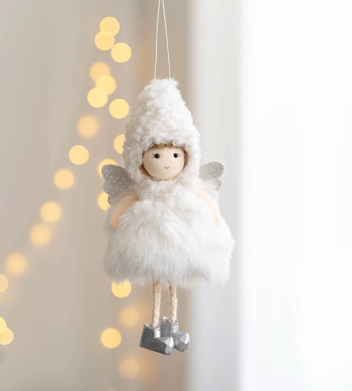 Handmade Little Angel: Fluffy Dress and Hat - Perfect Cute and Charming Gift for Girls. Ideal for Christmas, Valentine's, and Birthdays. Unique and Heartwarming Present for Her. - Simplidecor