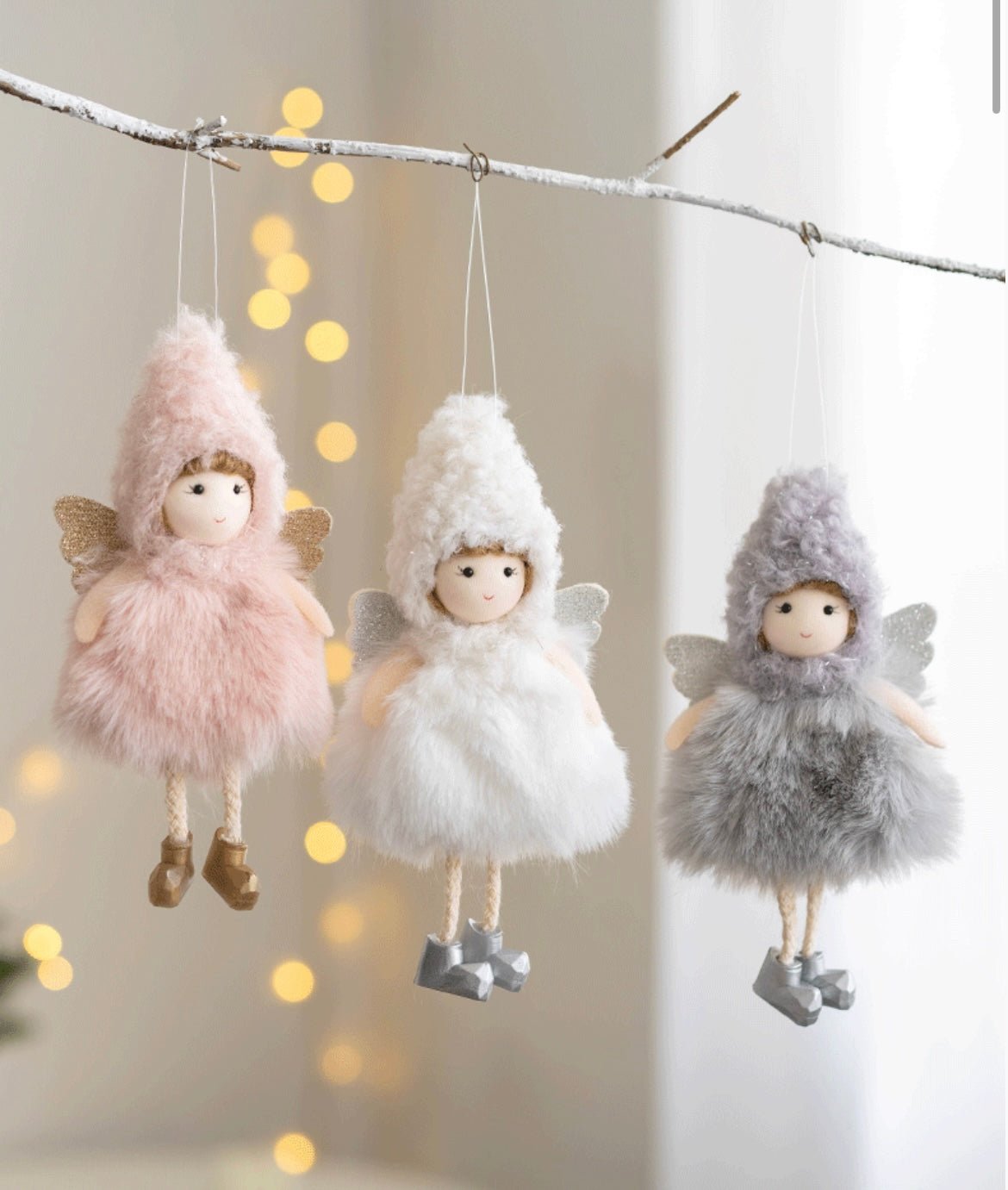 Handmade Little Angel: Fluffy Dress and Hat - Perfect Cute and Charming Gift for Girls. Ideal for Christmas, Valentine's, and Birthdays. Unique and Heartwarming Present for Her. - Simplidecor