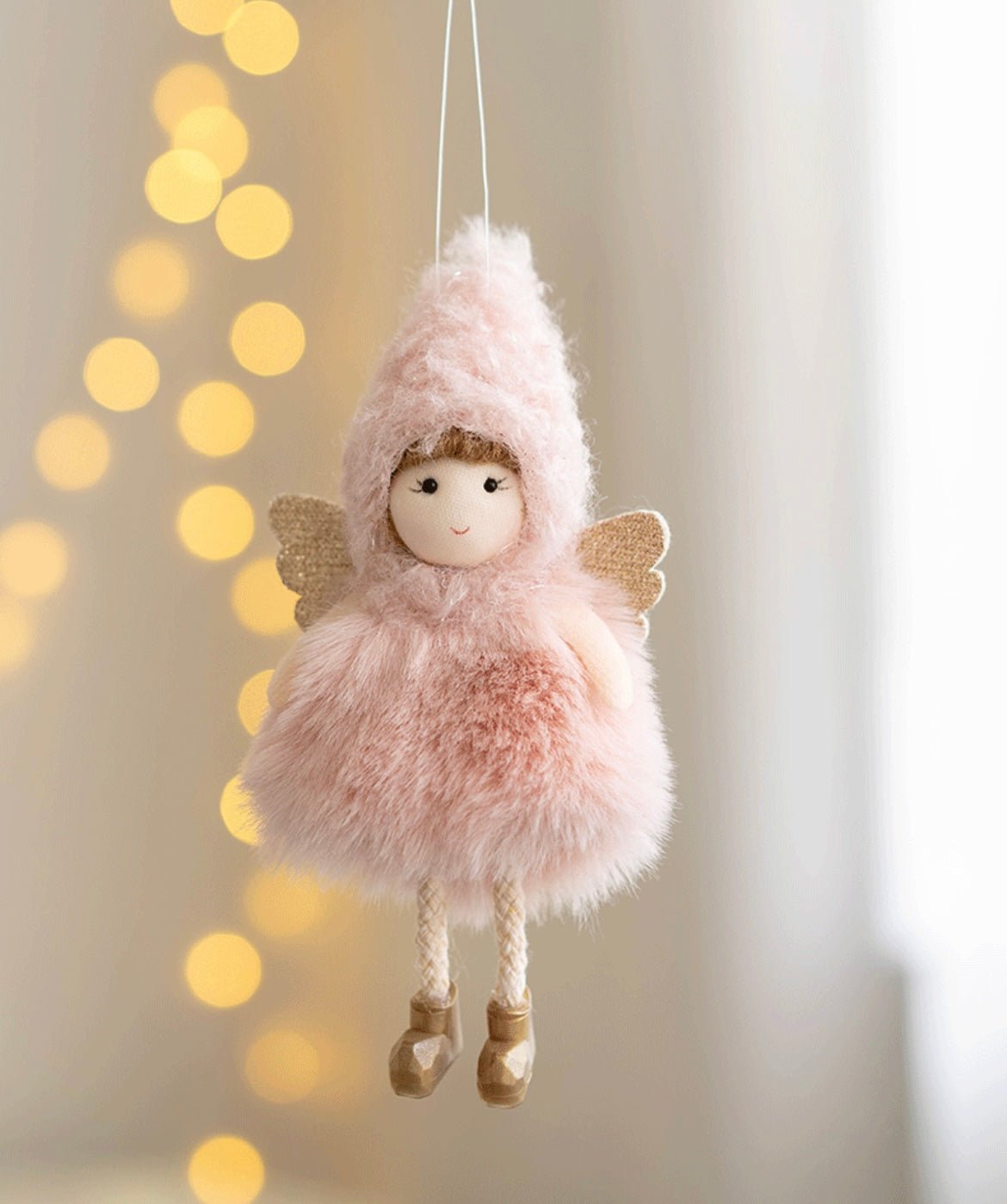 Handmade Little Angel: Fluffy Dress and Hat - Perfect Cute and Charming Gift for Girls. Ideal for Christmas, Valentine's, and Birthdays. Unique and Heartwarming Present for Her. - Simplidecor