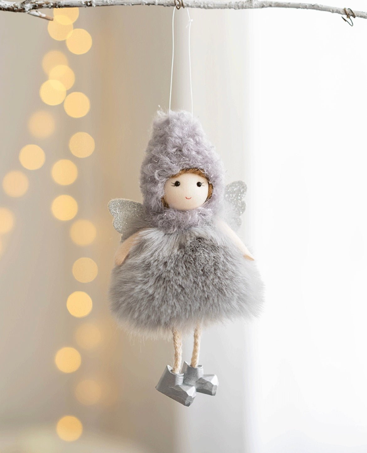 Handmade Little Angel: Fluffy Dress and Hat - Perfect Cute and Charming Gift for Girls. Ideal for Christmas, Valentine's, and Birthdays. Unique and Heartwarming Present for Her. - Simplidecor