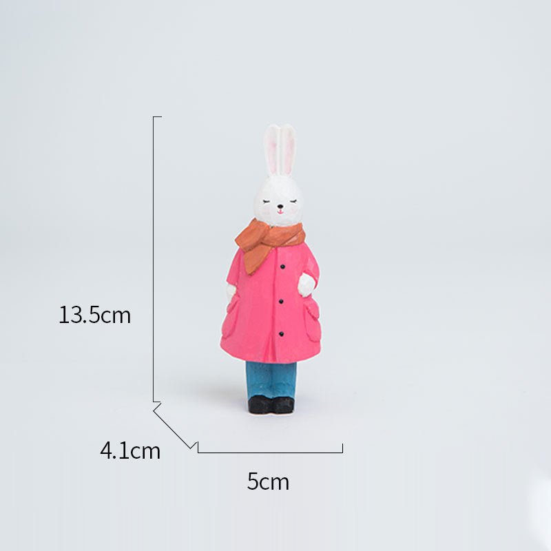 Infuse Your Home with Charm: Handcrafted Wood Rabbits - Sustainable Elegance for Timeless Decor and Thoughtful Gifts! - Simplidecor