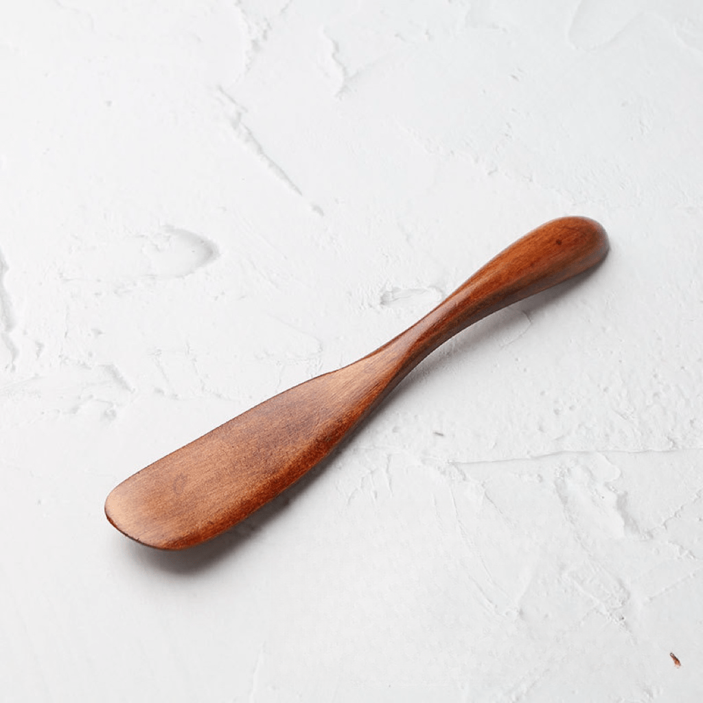 Natural Wood Butter & Jam Spreaders – Elegant Beechwood Eco Utensils for Daily Use - Simplidecor
