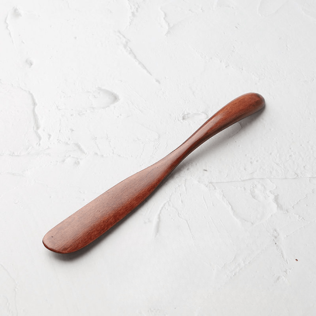 Natural Wood Butter & Jam Spreaders – Elegant Beechwood Eco Utensils for Daily Use - Simplidecor