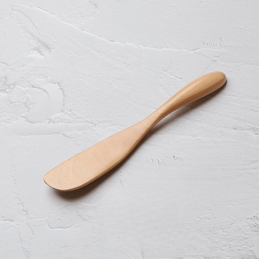 Natural Wood Butter & Jam Spreaders – Elegant Beechwood Eco Utensils for Daily Use - Simplidecor