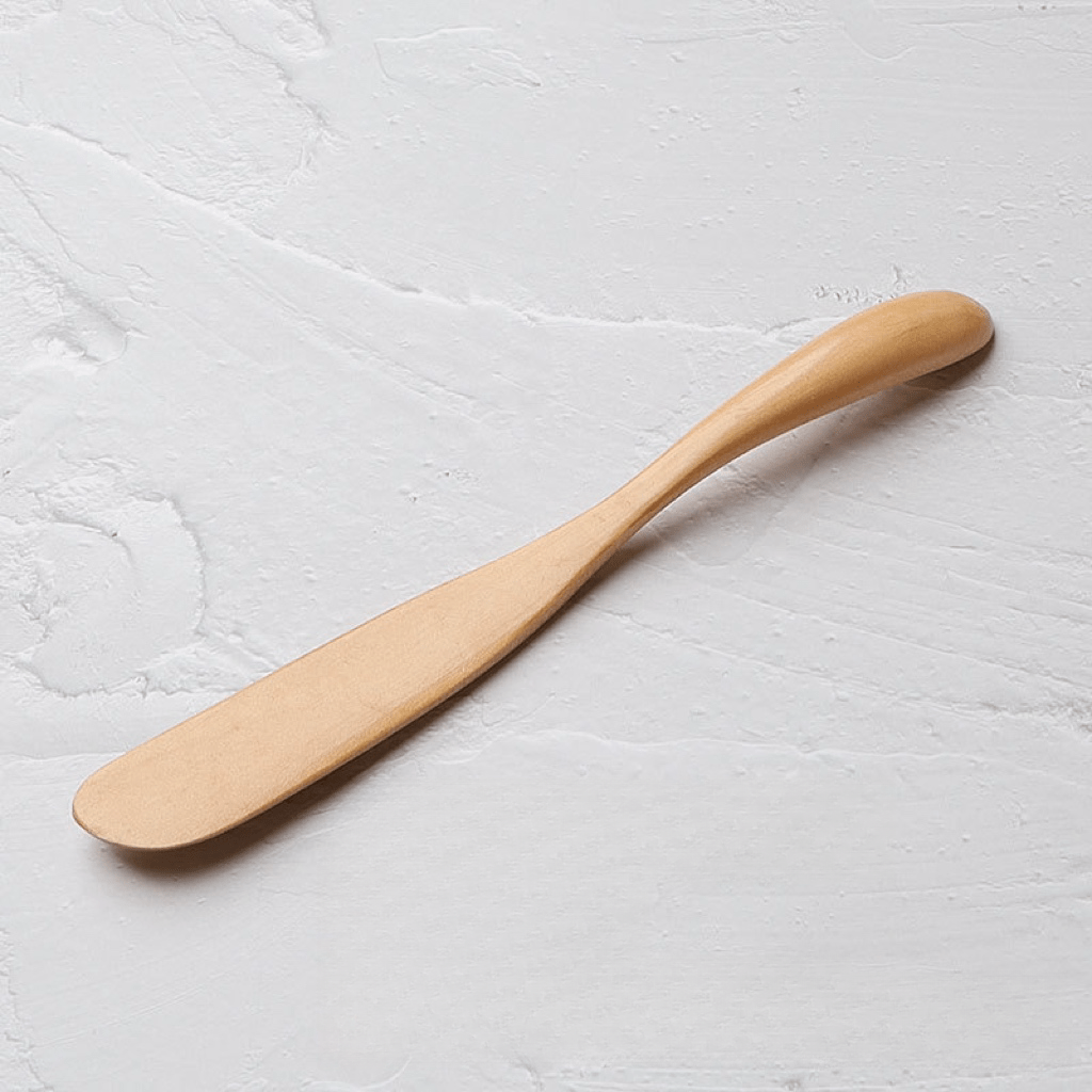 Natural Wood Butter & Jam Spreaders – Elegant Beechwood Eco Utensils for Daily Use - Simplidecor