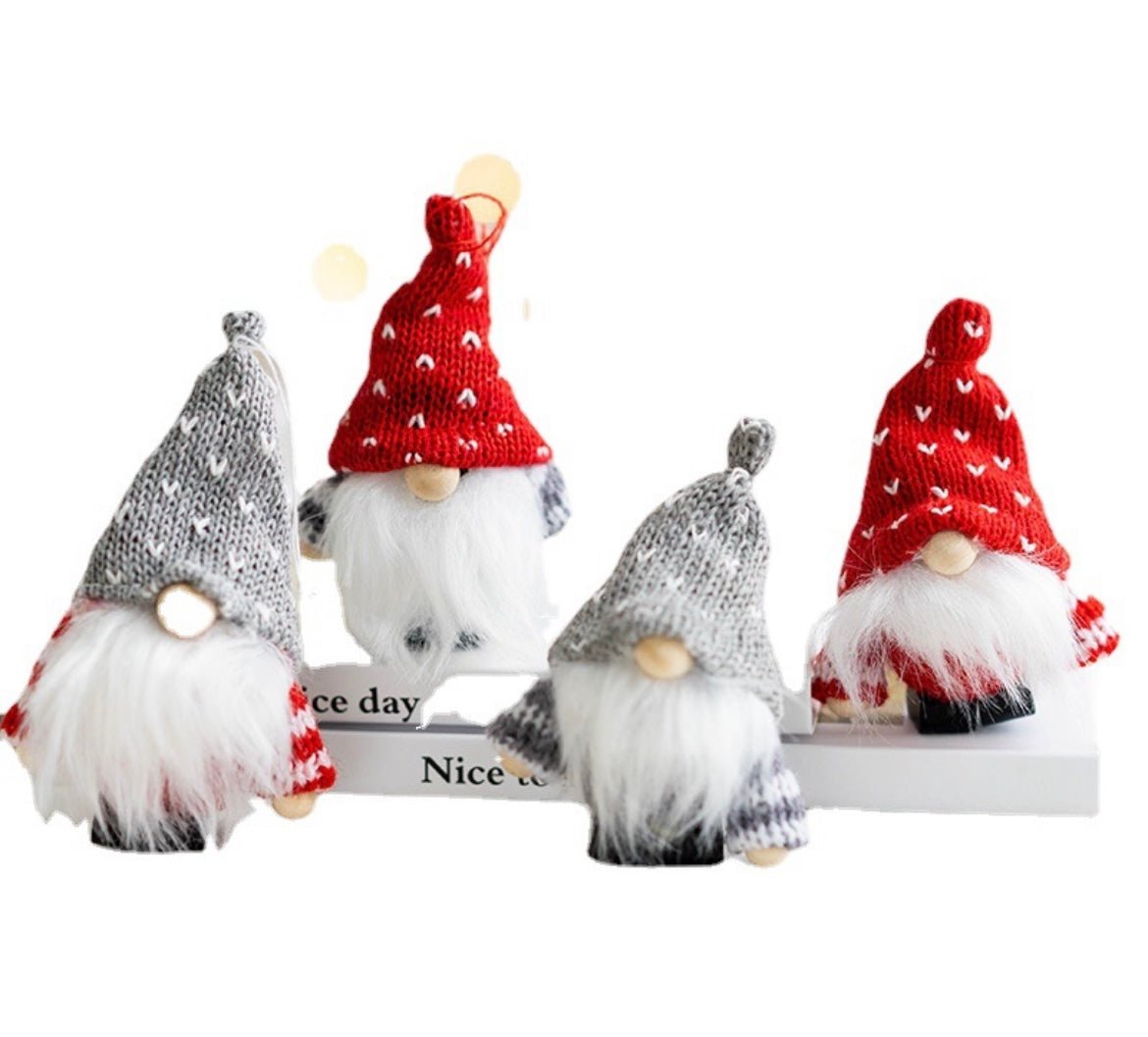 Nordic Gnome Sets: Adorable Holiday Decor with Knitted and Plush Options - Perfect Festive Gifts and Charming Blessings - Simplidecor