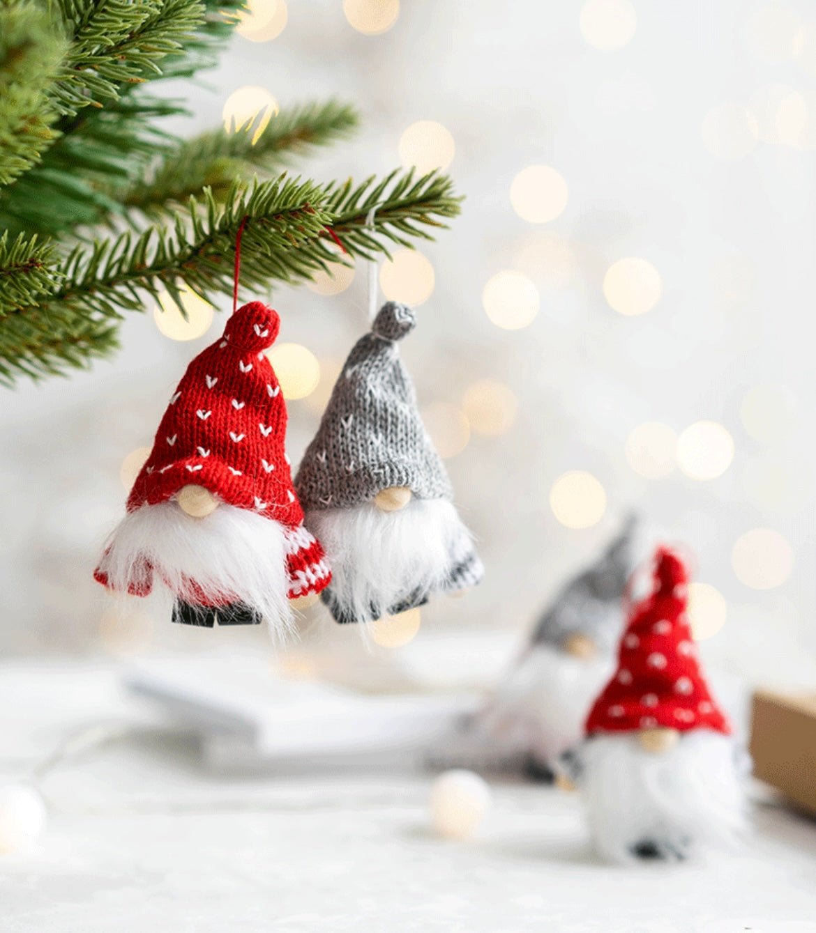 Nordic Gnome Sets: Adorable Holiday Decor with Knitted and Plush Options - Perfect Festive Gifts and Charming Blessings - Simplidecor