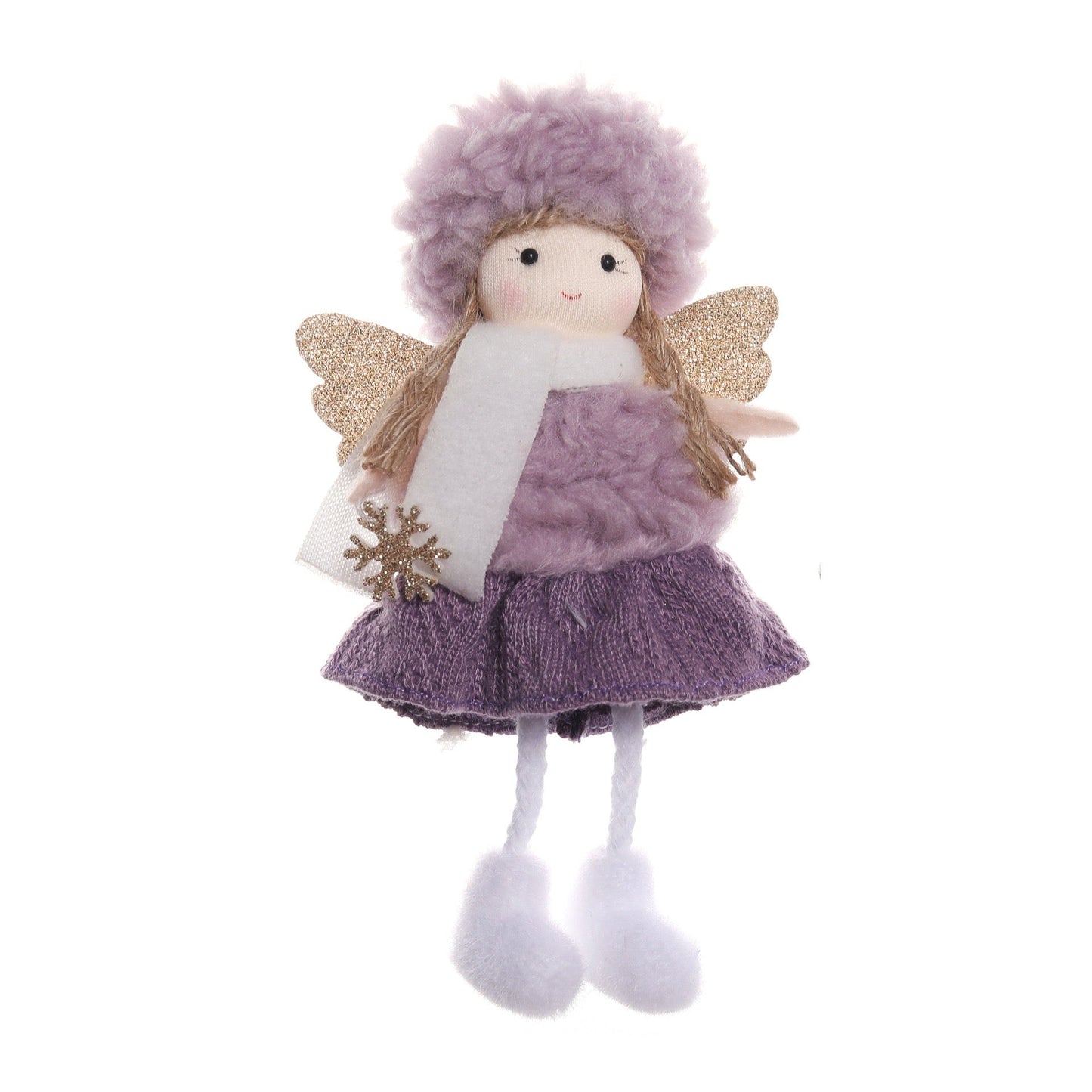 Purple Knit Skirt Set: Whimsical and Charming Gift for Girls - Ideal for Christmas, Valentine's, and Birthday Celebrations - Simplidecor