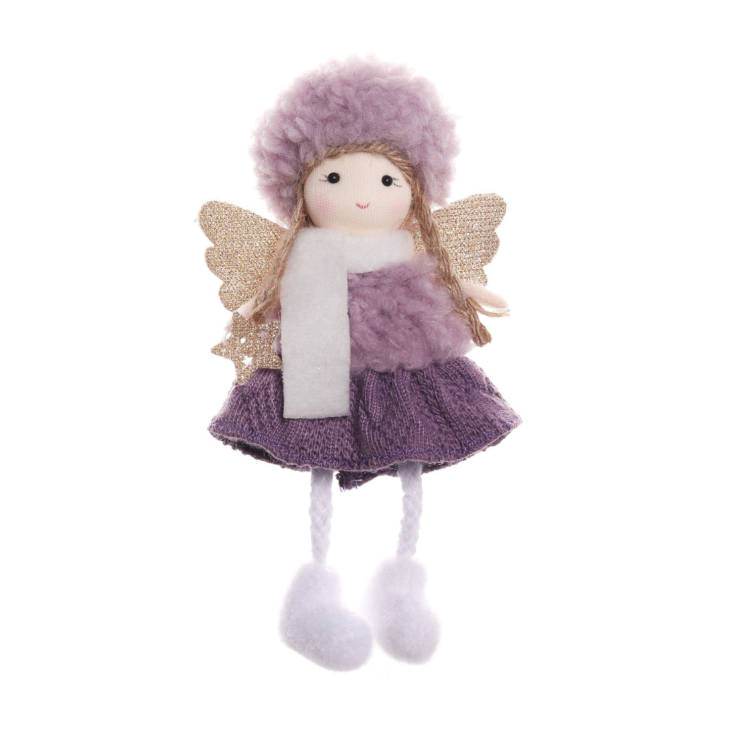 Purple Knit Skirt Set: Whimsical and Charming Gift for Girls - Ideal for Christmas, Valentine's, and Birthday Celebrations - Simplidecor