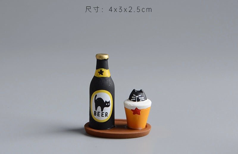 Resin Miniatures: Chic Decor for Various Scenes, Desktop Relaxation, Surprise Birthday Gifts and Chic Presents for Friends - Simplidecor