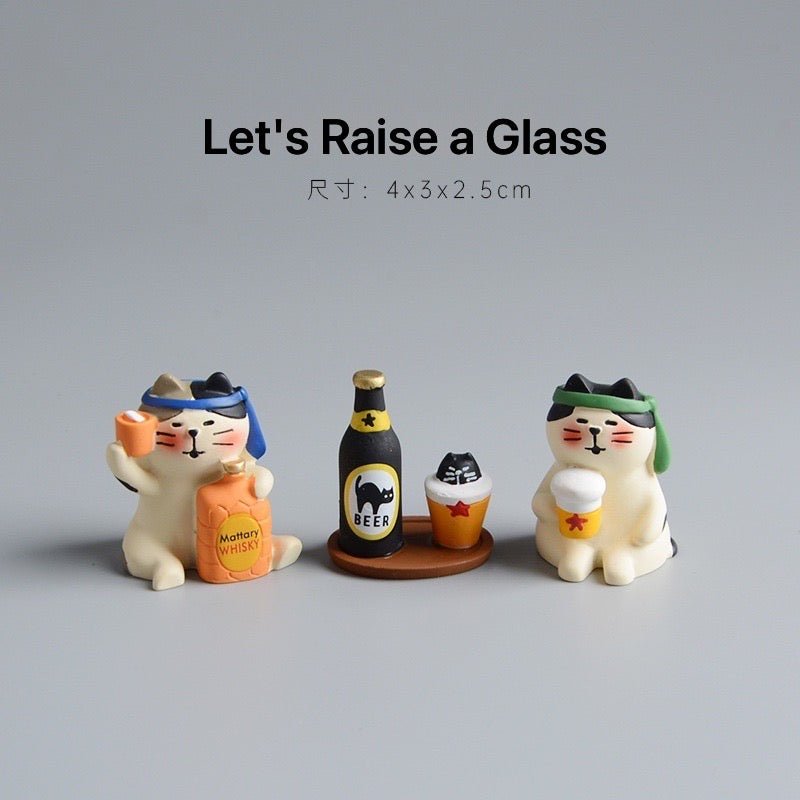 Resin Miniatures: Chic Decor for Various Scenes, Desktop Relaxation, Surprise Birthday Gifts and Chic Presents for Friends - Simplidecor