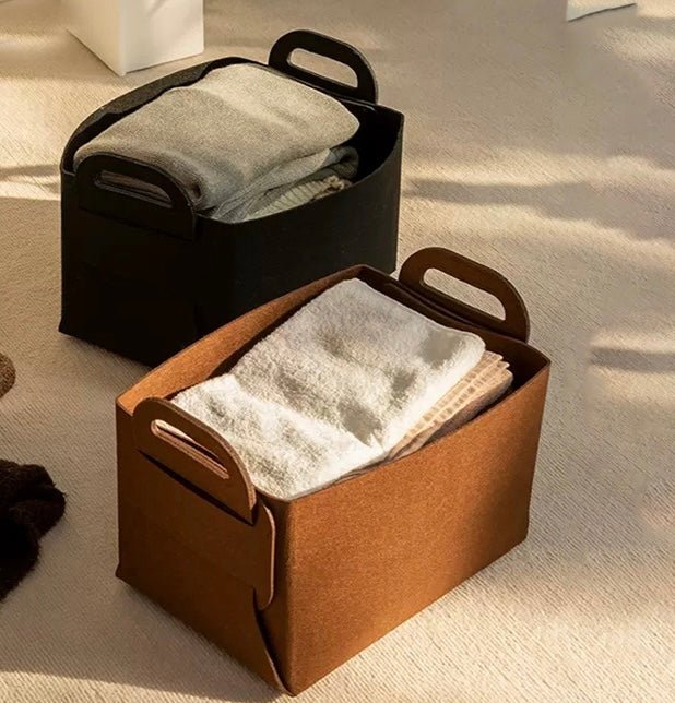Revitalize Your Space: Stylish Felt Storage Boxes for a Neat and Organized Home! - Simplidecor