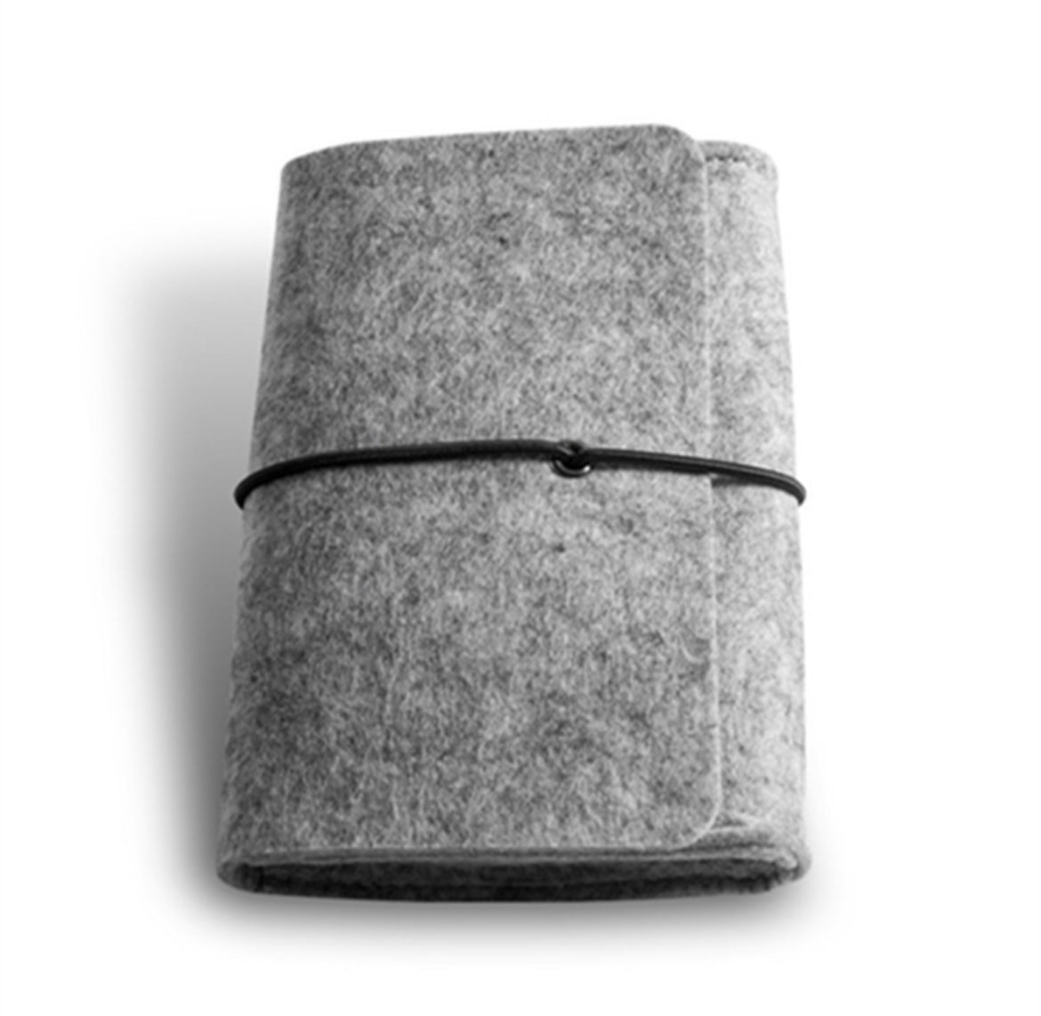 Simplify On - the - Go Organization with our Minimalist Felt Storage Pouch: Perfect for Chargers, Hard Drives, and Essentials. Light and Dark Gray Options for Effortless Style and Convenience! - Simplidecor