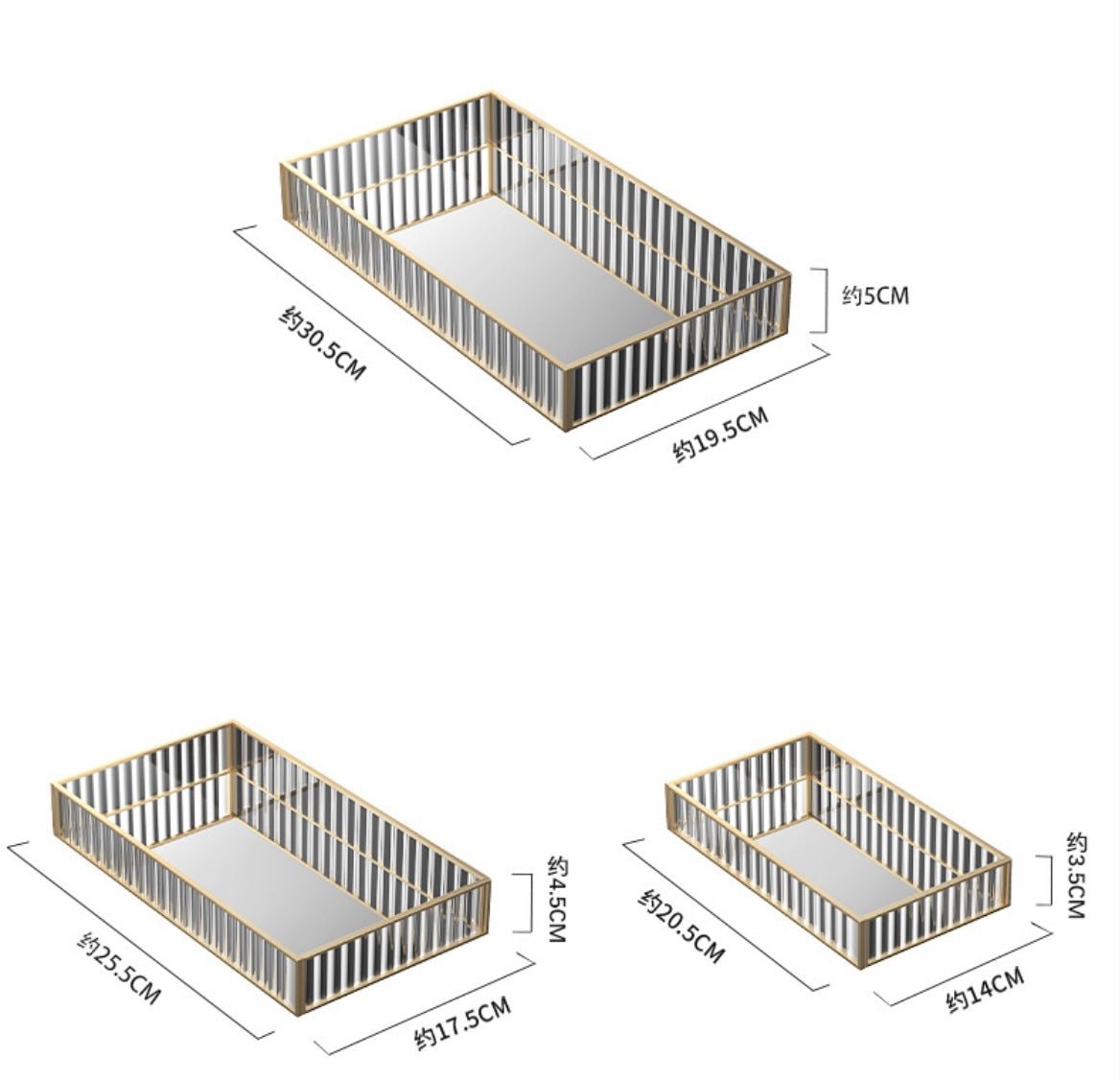 Sophisticated Glass Storage Tray: Elevate Your Space with Minimalist Elegance - Simplidecor